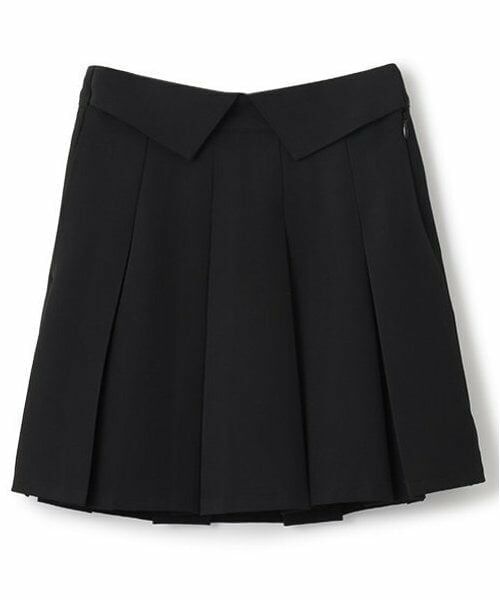 POM PONETTE AMI / ポンポネット アミ ショート・ハーフ・半端丈パンツ | 【AMI】ウエスト折り返しプリーツスカパン | 詳細15