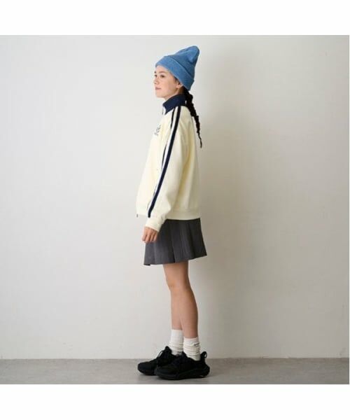 POM PONETTE AMI / ポンポネット アミ ショート・ハーフ・半端丈パンツ | 【AMI】ウエスト折り返しプリーツスカパン | 詳細5