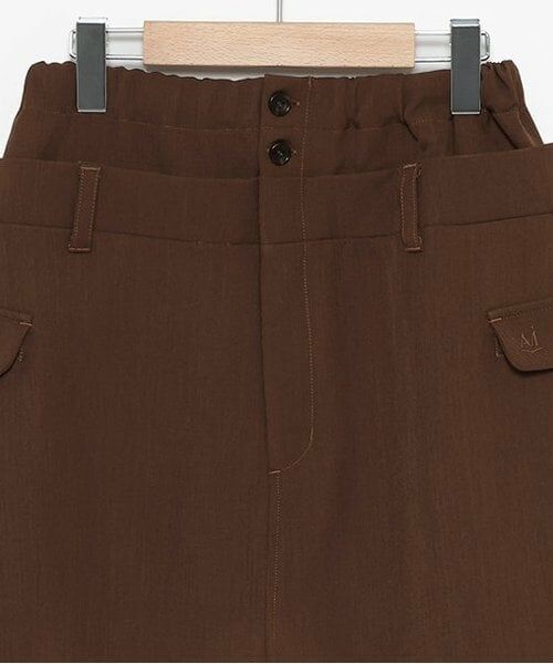 POM PONETTE AMI / ポンポネット アミ ショート・ハーフ・半端丈パンツ | 【AMI】ダブルウエストスカパン | 詳細2