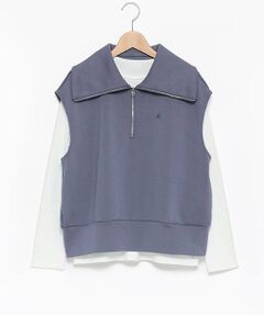 POM PONETTE AMI / ポンポネット アミ その他トップス | 【AMI】ダンボールハーフジップTシャツセット