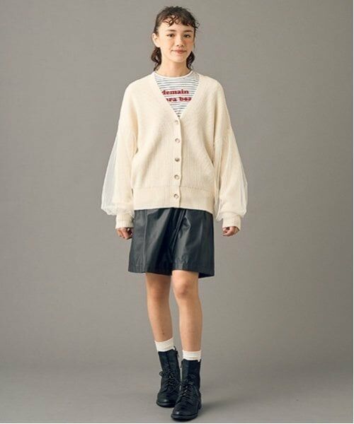 POM PONETTE AMI / ポンポネット アミ Tシャツ | 【AMI】アソートフロッキーロゴロンT | 詳細15