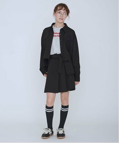 POM PONETTE AMI / ポンポネット アミ Tシャツ | 【AMI】アソートフロッキーロゴロンT | 詳細4