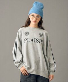 POM PONETTE AMI / ポンポネット アミ スウェット | 【AMI】ライン入り裏毛プルオーバー