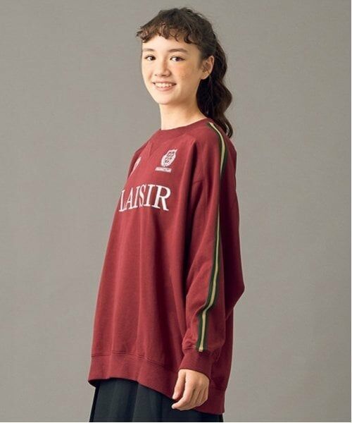 POM PONETTE AMI / ポンポネット アミ スウェット | 【AMI】ライン入り裏毛プルオーバー | 詳細12