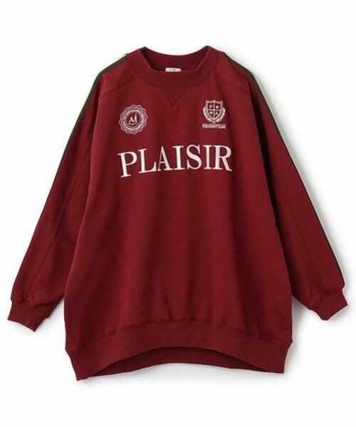 POM PONETTE AMI / ポンポネット アミ スウェット | 【AMI】ライン入り裏毛プルオーバー | 詳細2