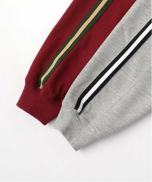 POM PONETTE AMI / ポンポネット アミ スウェット | 【AMI】ライン入り裏毛プルオーバー | 詳細6