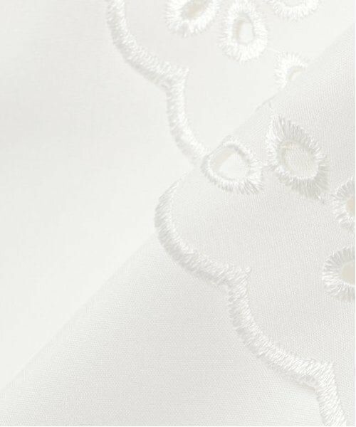 POM PONETTE AMI / ポンポネット アミ シャツ・ブラウス | 【AMI】カットワーク刺しゅうビッグカラーブラウス | 詳細7