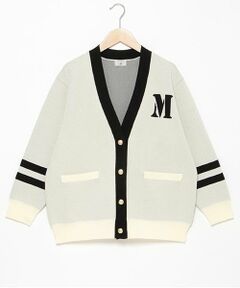 POM PONETTE AMI / ポンポネット アミ カーディガン・ボレロ | 【AMI】袖ラインVネックカーディガン