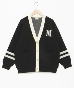 POM PONETTE AMI / ポンポネット アミ カーディガン・ボレロ | 【AMI】袖ラインVネックカーディガン