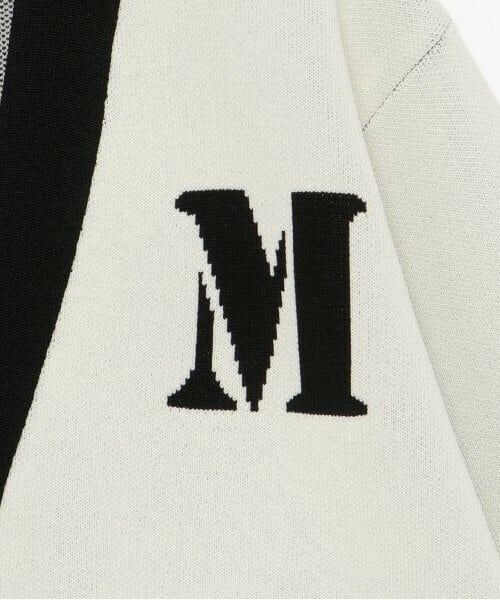 POM PONETTE AMI / ポンポネット アミ カーディガン・ボレロ | 【AMI】袖ラインVネックカーディガン | 詳細3