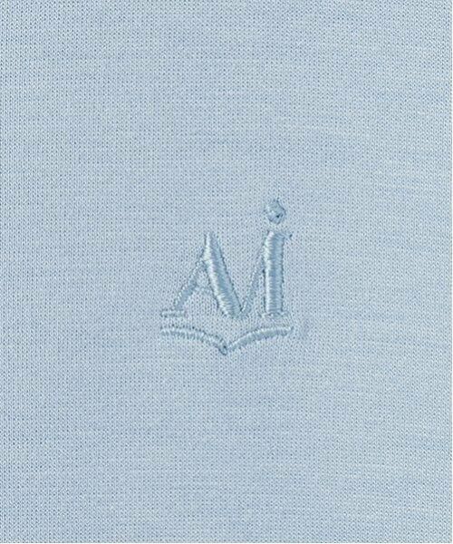 POM PONETTE AMI / ポンポネット アミ パーカー | 【AMI】ハーフジップパイピングデザインダンボールパーカ | 詳細7