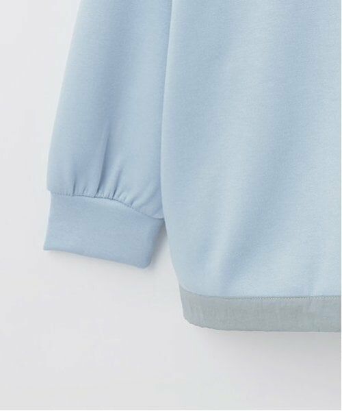 POM PONETTE AMI / ポンポネット アミ パーカー | 【AMI】ハーフジップパイピングデザインダンボールパーカ | 詳細9