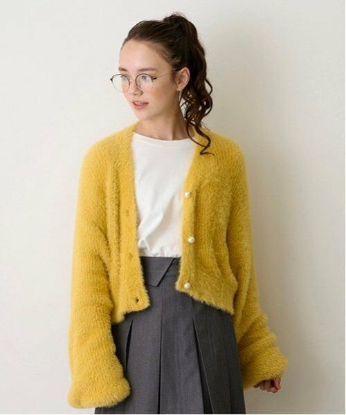 POM PONETTE AMI / ポンポネット アミ ニット・セーター | 【AMI】シャギーニットロンTセット | 詳細10