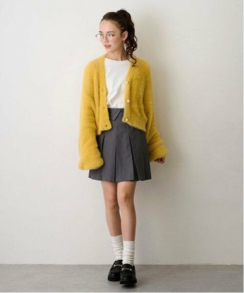 POM PONETTE AMI / ポンポネット アミ ニット・セーター | 【AMI】シャギーニットロンTセット | 詳細11