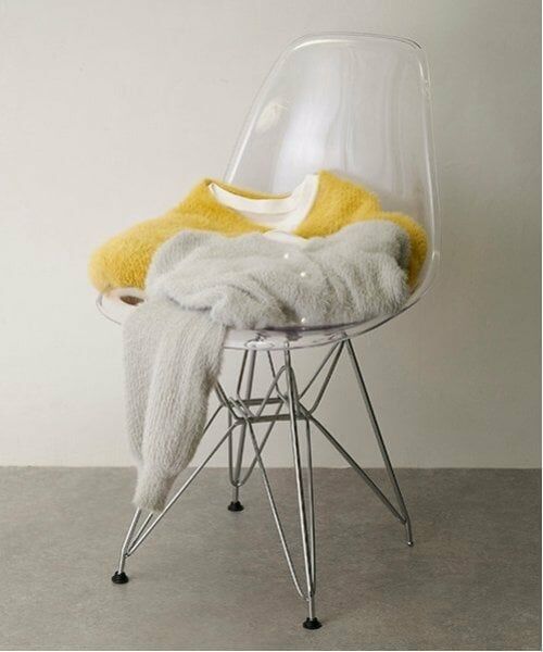 POM PONETTE AMI / ポンポネット アミ ニット・セーター | 【AMI】シャギーニットロンTセット | 詳細12