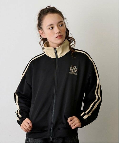 POM PONETTE AMI / ポンポネット アミ スウェット | 【AMI】トラックジャケット（黒）