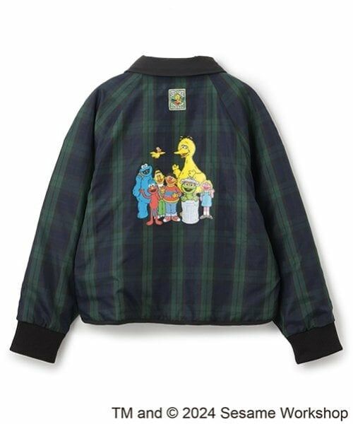 POM PONETTE AMI / ポンポネット アミ ブルゾン | 【AMI】セサミストリートリバーシブル中綿ブルゾン | 詳細15