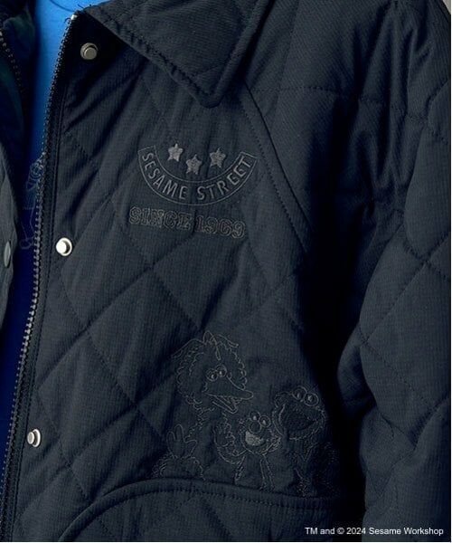 POM PONETTE AMI / ポンポネット アミ ブルゾン | 【AMI】セサミストリートリバーシブル中綿ブルゾン | 詳細2