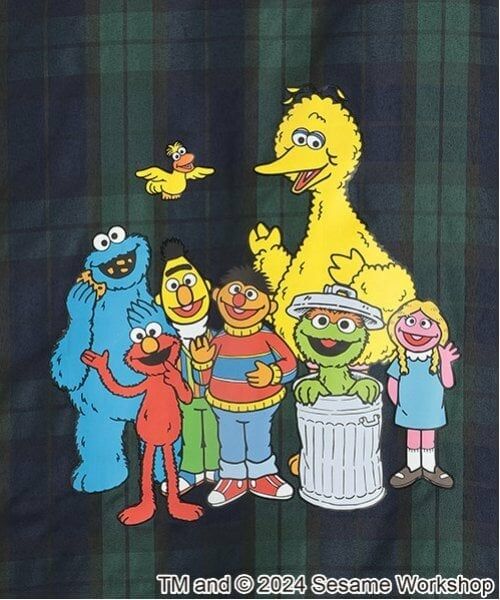 POM PONETTE AMI / ポンポネット アミ ブルゾン | 【AMI】セサミストリートリバーシブル中綿ブルゾン | 詳細25