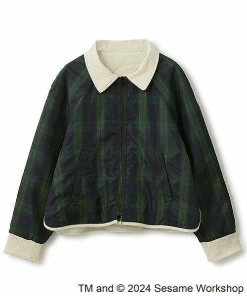 POM PONETTE AMI / ポンポネット アミ ブルゾン | 【AMI】セサミストリートリバーシブル中綿ブルゾン | 詳細30