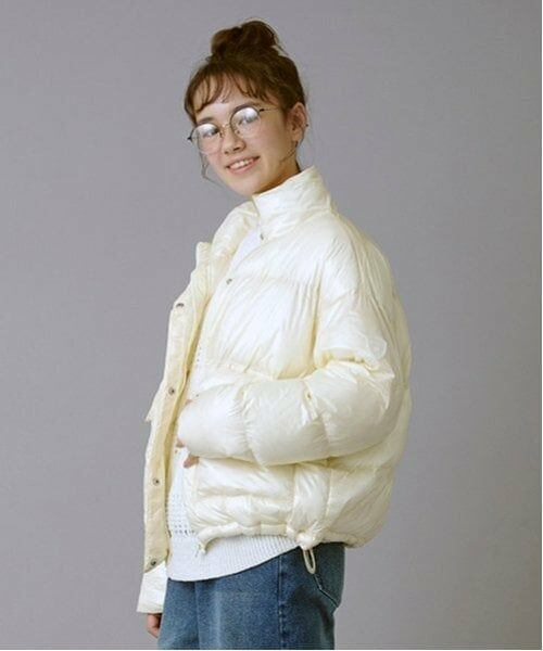 POM PONETTE AMI / ポンポネット アミ ブルゾン | 【AMI】【撥水】【家庭洗濯可】シャイニ‐パテッドブルゾン | 詳細13