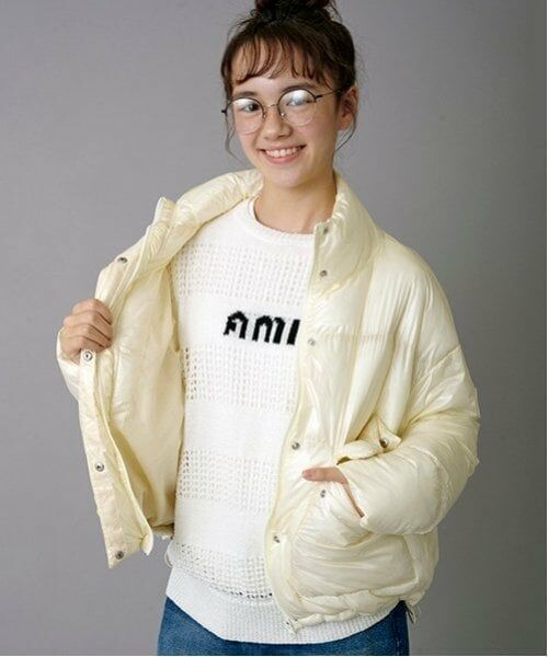 POM PONETTE AMI / ポンポネット アミ ブルゾン | 【AMI】【撥水】【家庭洗濯可】シャイニ‐パテッドブルゾン | 詳細15