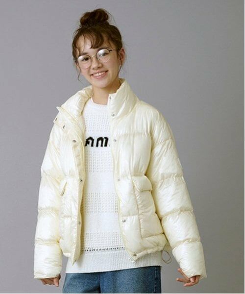 POM PONETTE AMI / ポンポネット アミ ブルゾン | 【AMI】【撥水】【家庭洗濯可】シャイニ‐パテッドブルゾン | 詳細17