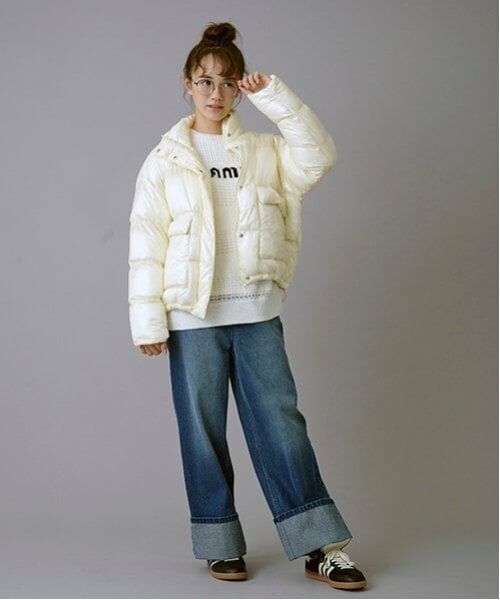 POM PONETTE AMI / ポンポネット アミ ブルゾン | 【AMI】【撥水】【家庭洗濯可】シャイニ‐パテッドブルゾン | 詳細18
