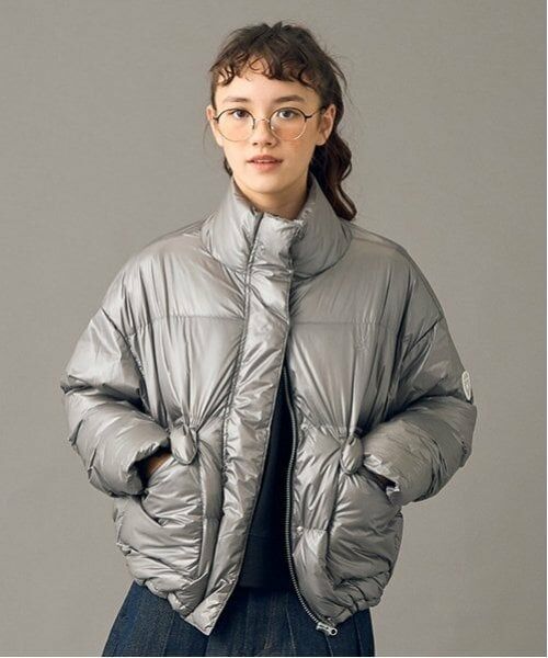 POM PONETTE AMI / ポンポネット アミ ブルゾン | 【AMI】【撥水】【家庭洗濯可】シャイニ‐パテッドブルゾン | 詳細2