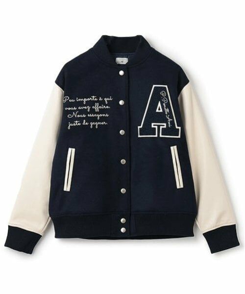 POM PONETTE AMI / ポンポネット アミ ブルゾン | 【AMI】中綿スタジャン | 詳細13