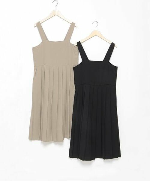 POM PONETTE AMI / ポンポネット アミ ミニ丈・ひざ丈ワンピース | 【AMI】プリーツジャンスカ | 詳細13