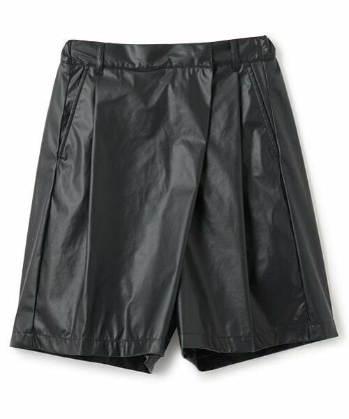 POM PONETTE AMI / ポンポネット アミ ショート・ハーフ・半端丈パンツ | 【AMI】【家庭洗濯可】起毛裏地フロントアシメハーフパンツ | 詳細15