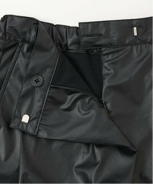 POM PONETTE AMI / ポンポネット アミ ショート・ハーフ・半端丈パンツ | 【AMI】【家庭洗濯可】起毛裏地フロントアシメハーフパンツ | 詳細18