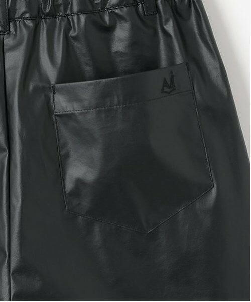 POM PONETTE AMI / ポンポネット アミ ショート・ハーフ・半端丈パンツ | 【AMI】【家庭洗濯可】起毛裏地フロントアシメハーフパンツ | 詳細24