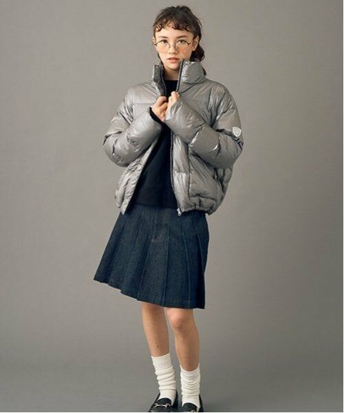 POM PONETTE AMI / ポンポネット アミ ショート・ハーフ・半端丈パンツ | 【AMI】刺しゅう入りラメデニムスカパン | 詳細12