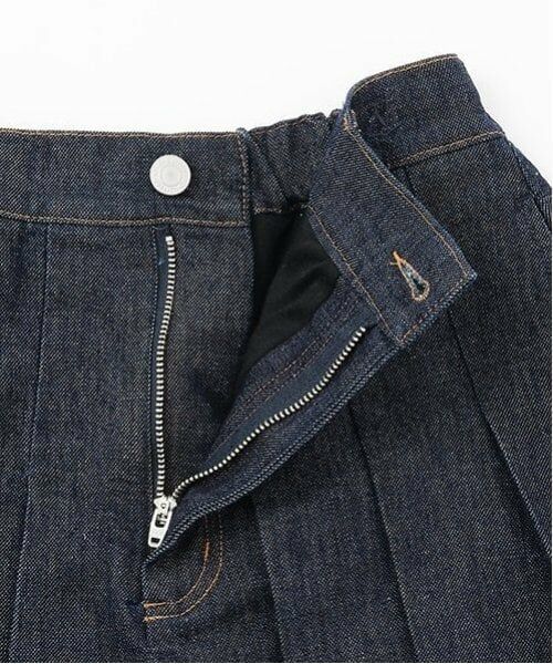 POM PONETTE AMI / ポンポネット アミ ショート・ハーフ・半端丈パンツ | 【AMI】刺しゅう入りラメデニムスカパン | 詳細28