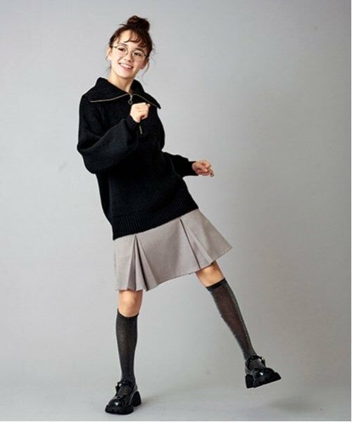 POM PONETTE AMI / ポンポネット アミ ショート・ハーフ・半端丈パンツ | 【AMI】ボックスタックミニスカパン | 詳細14