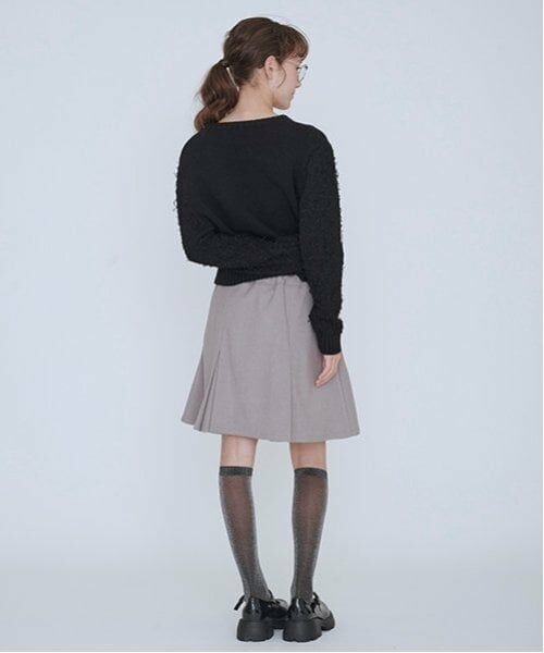 POM PONETTE AMI / ポンポネット アミ ショート・ハーフ・半端丈パンツ | 【AMI】ボックスタックミニスカパン | 詳細5