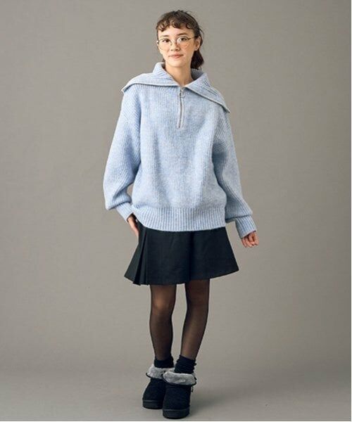 POM PONETTE AMI / ポンポネット アミ ショート・ハーフ・半端丈パンツ | 【AMI】ボックスタックミニスカパン | 詳細8