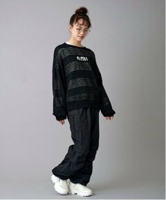 POM PONETTE AMI / ポンポネット アミ その他パンツ | 【AMI】シャイニ‐トラックパンツ