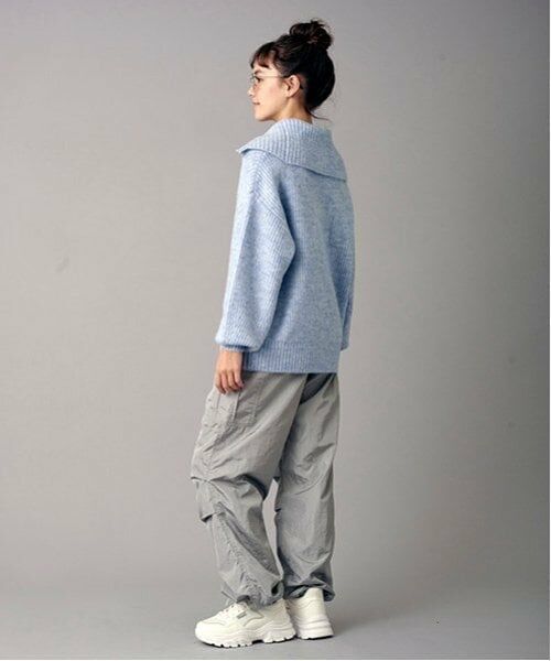 POM PONETTE AMI / ポンポネット アミ その他パンツ | 【AMI】シャイニ‐トラックパンツ | 詳細7