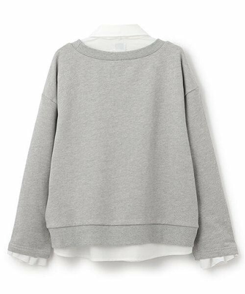 POM PONETTE AMI / ポンポネット アミ シャツ・ブラウス | 【AMI】ボートネックプルオーバー　ボウタイブラウスセット | 詳細9