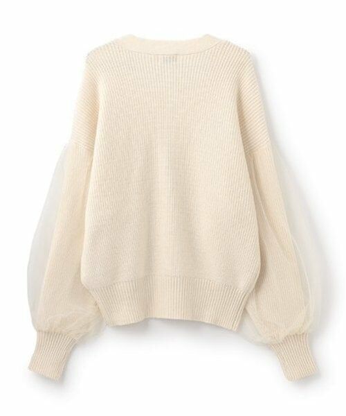 POM PONETTE AMI / ポンポネット アミ カーディガン・ボレロ | 【AMI】オーバーチュールスリーブVネックカーディガン | 詳細9