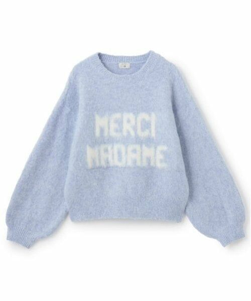 POM PONETTE AMI / ポンポネット アミ ニット・セーター | 【AMI】ロゴジャカードニットプルオーバー | 詳細14