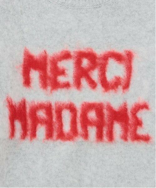 POM PONETTE AMI / ポンポネット アミ ニット・セーター | 【AMI】ロゴジャカードニットプルオーバー | 詳細18