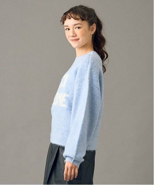 POM PONETTE AMI / ポンポネット アミ ニット・セーター | 【AMI】ロゴジャカードニットプルオーバー | 詳細6