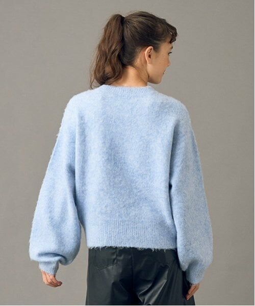 POM PONETTE AMI / ポンポネット アミ ニット・セーター | 【AMI】ロゴジャカードニットプルオーバー | 詳細7