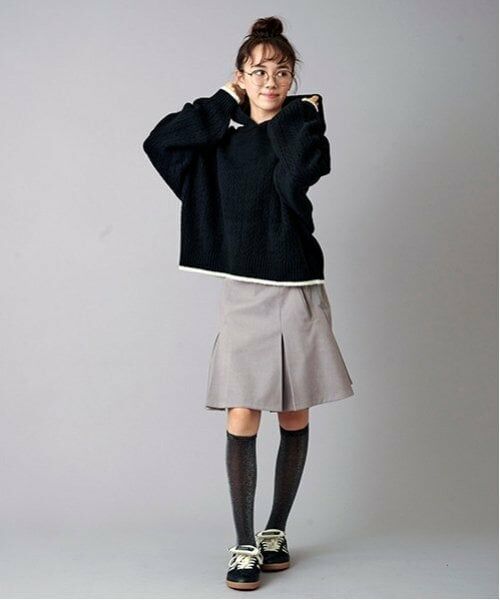POM PONETTE AMI / ポンポネット アミ パーカー | 【AMI】ケーブルニットパーカ | 詳細7