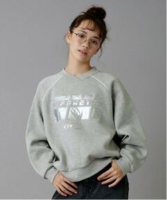 POM PONETTE AMI / ポンポネット アミ スウェット | 【AMI】裏起毛Vネックプルオーバー