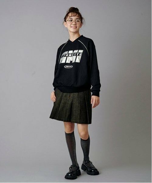 POM PONETTE AMI / ポンポネット アミ スウェット | 【AMI】裏起毛Vネックプルオーバー | 詳細13